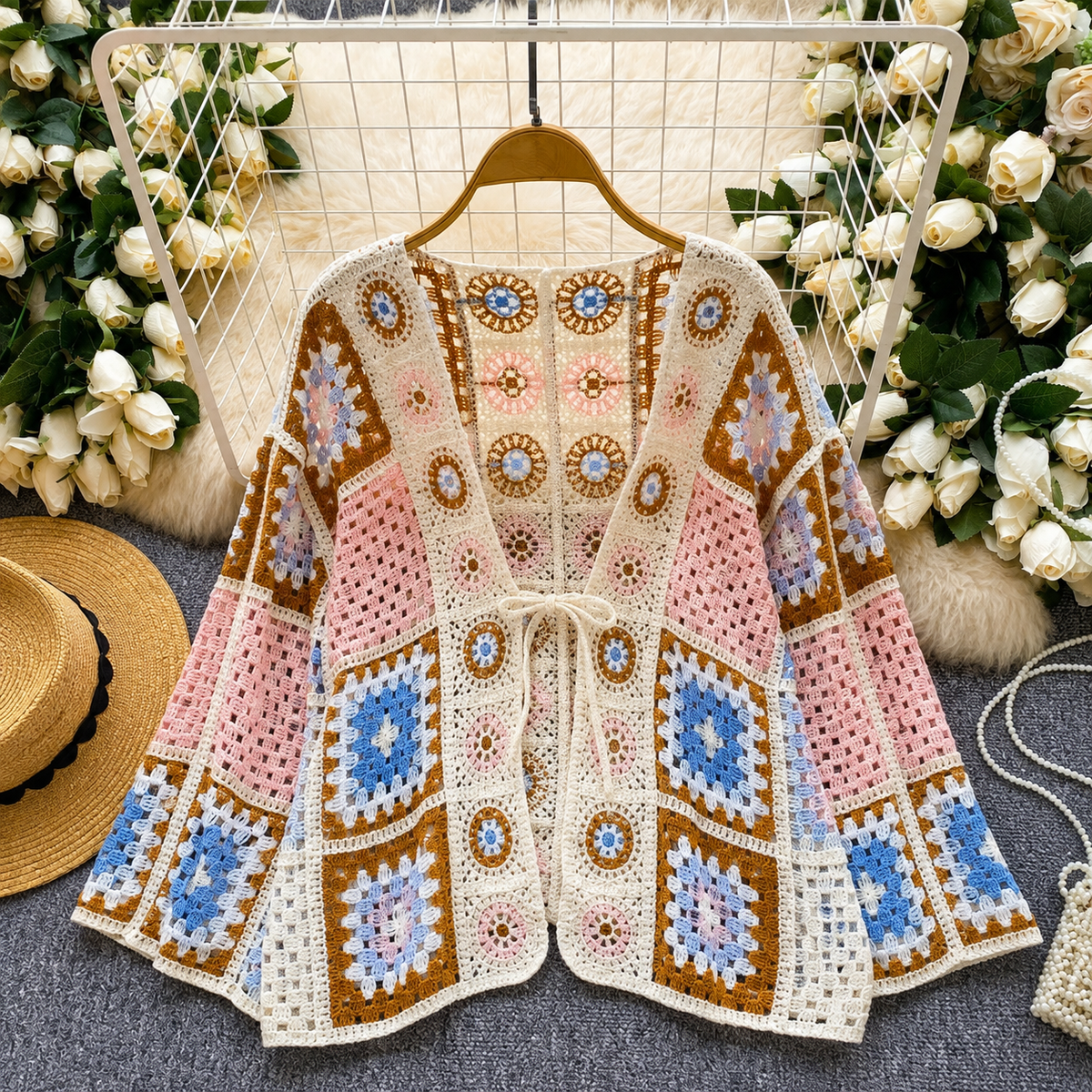 Naury Crochet shrug -8
