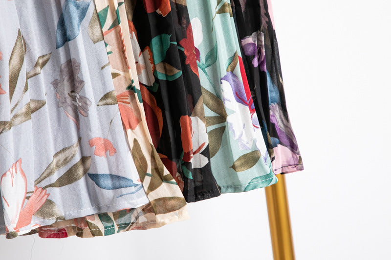 Naury Vintage Midi Skirt-2