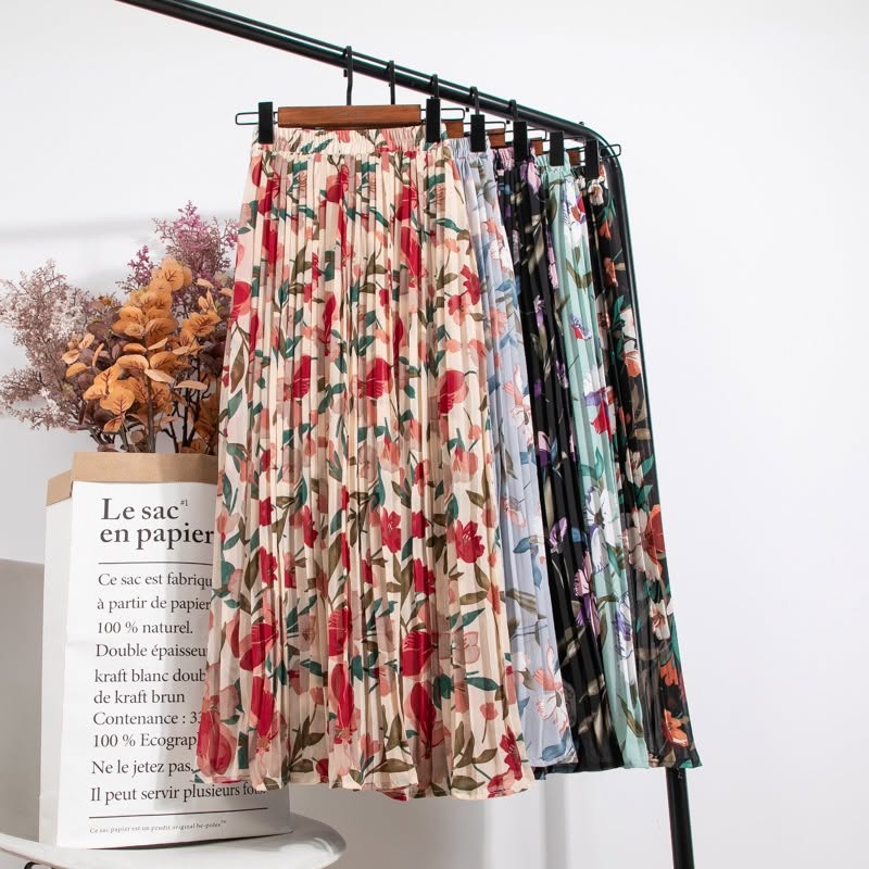 Naury Vintage Midi Skirt-4
