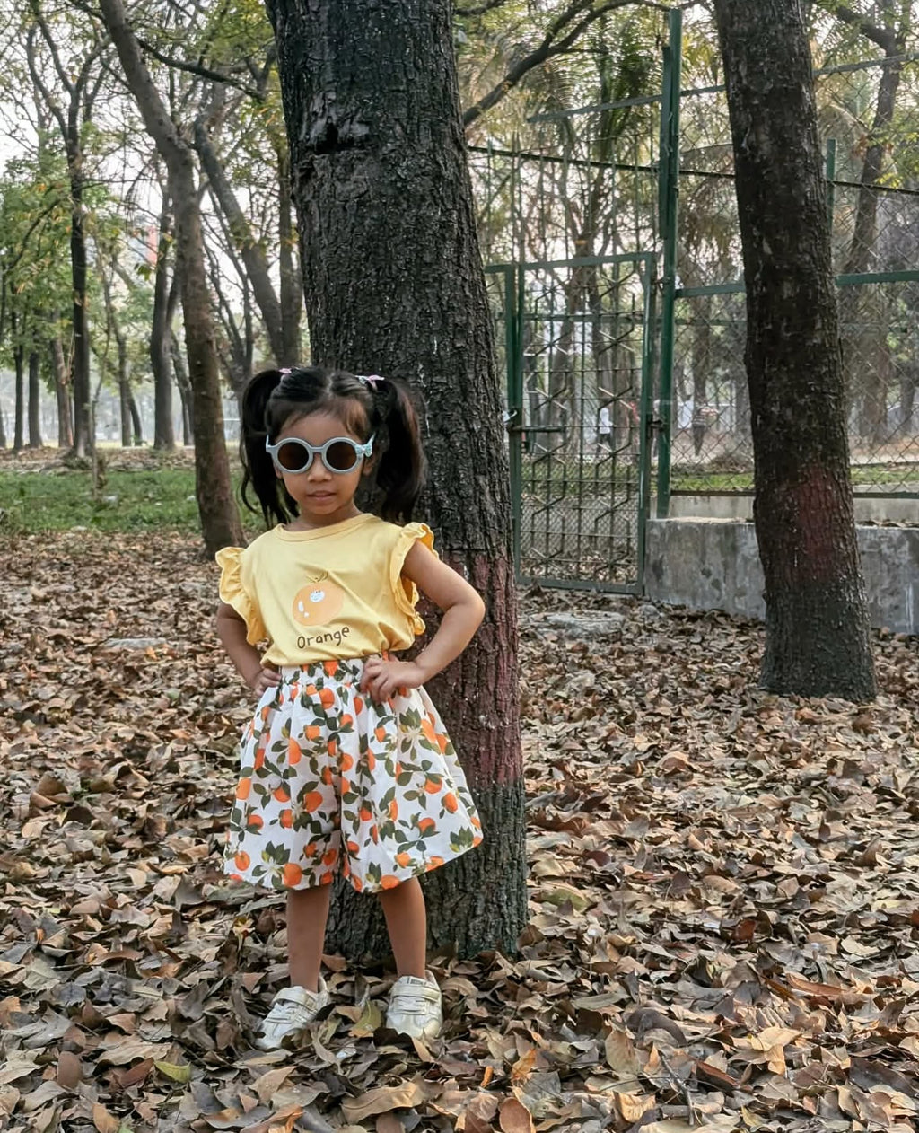 Happy Hopper Skirt and Top Set - Orage