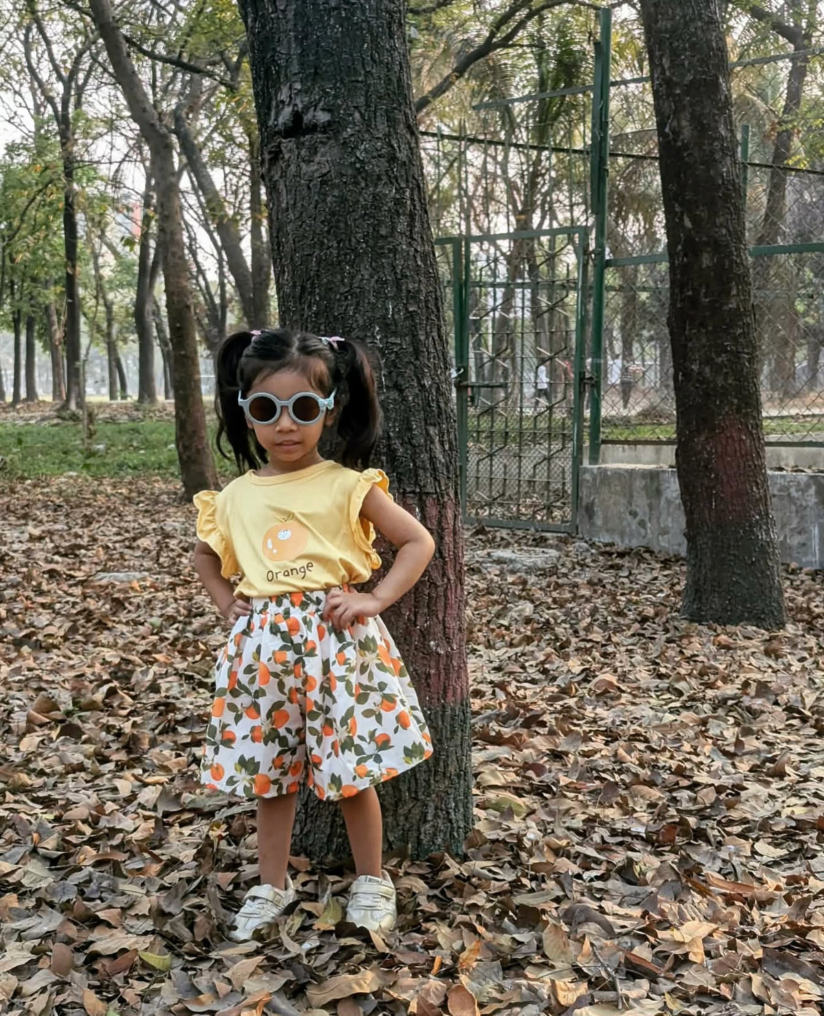 Happy Hopper Skirt and Top Set - Orage