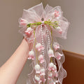 Tulip bow hairclip