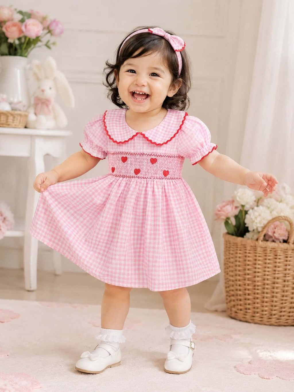 Sweetheart Gingham Dress