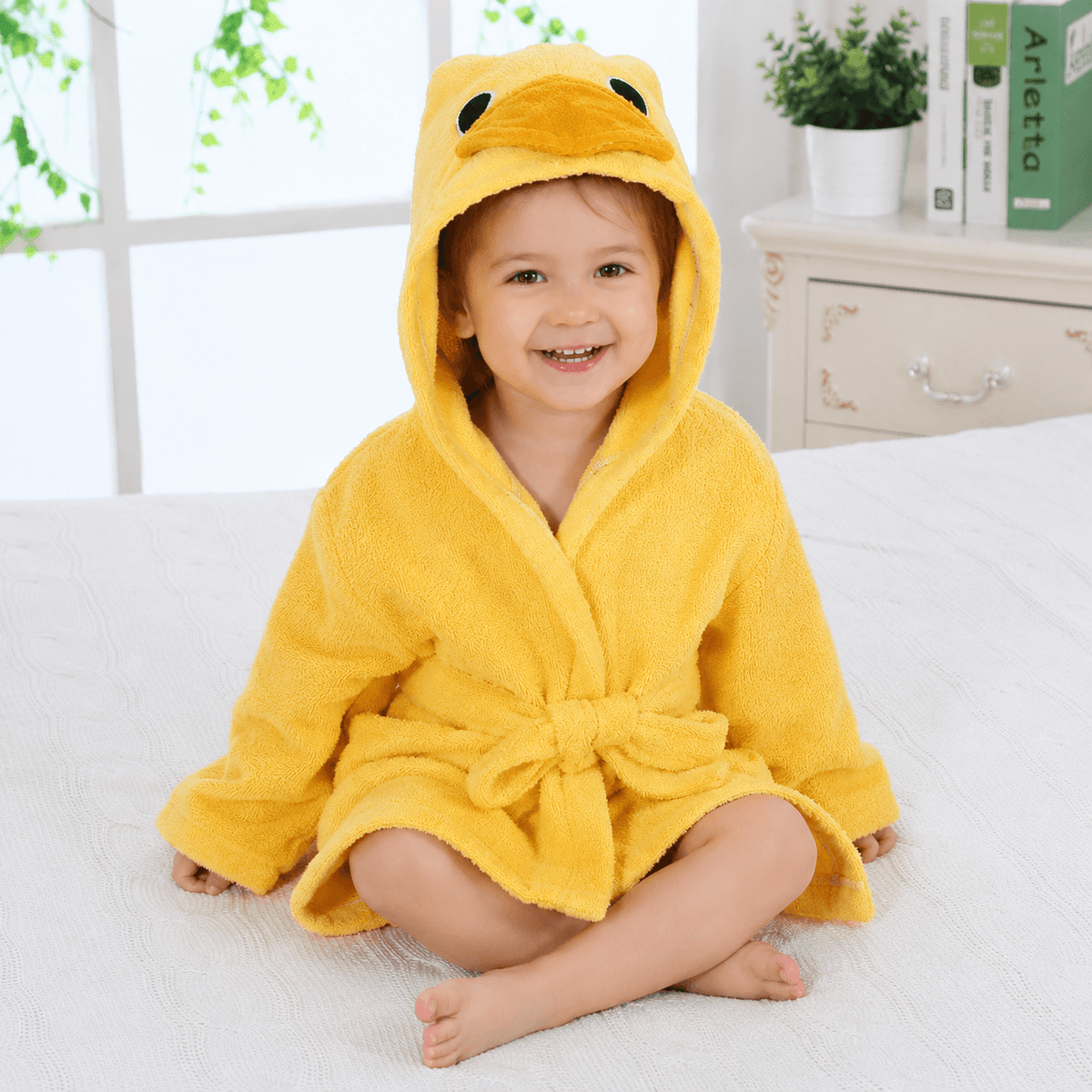 Cartoon Bathrobe - Duck
