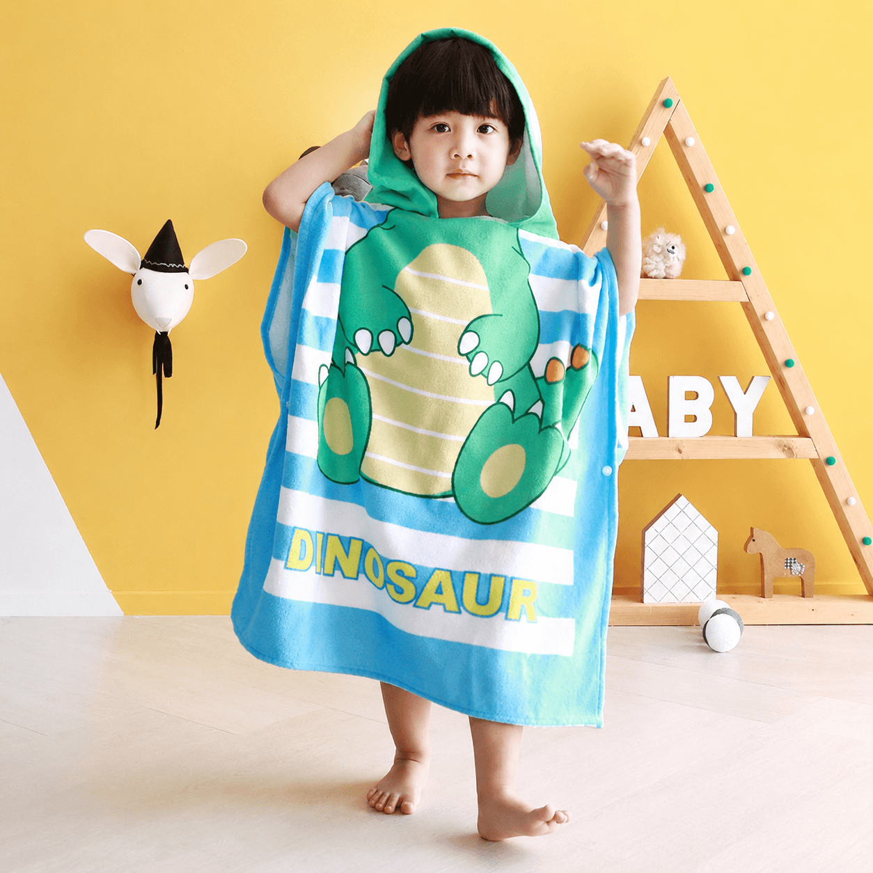 Moonpie Bath towel - Dinosour