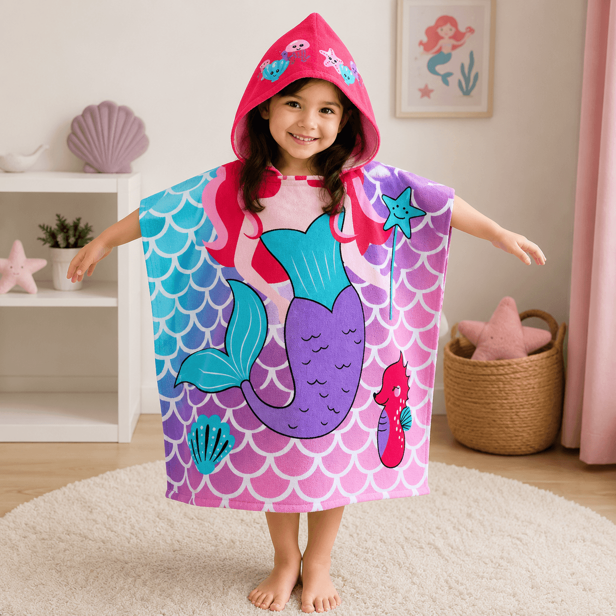 Moonpie Bath towel - Mermaid
