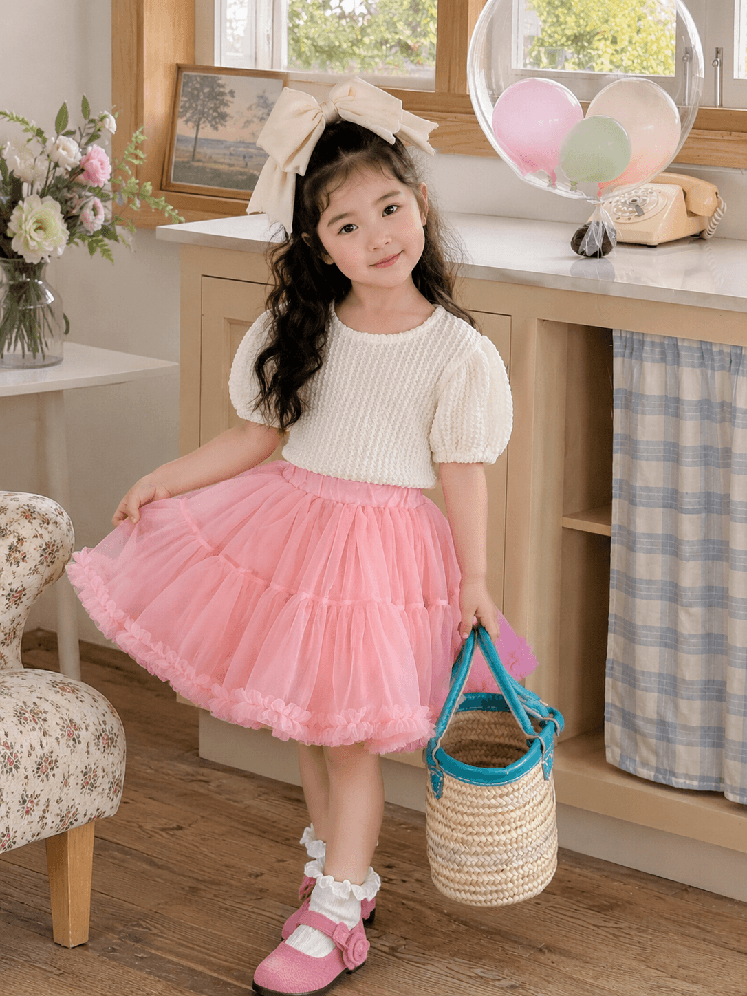 Moonpie Pluff Dress - Pink