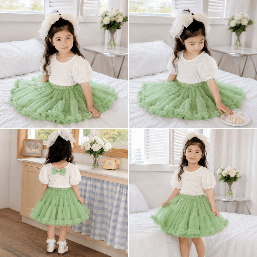 Moonpie Pluff Dress - Green