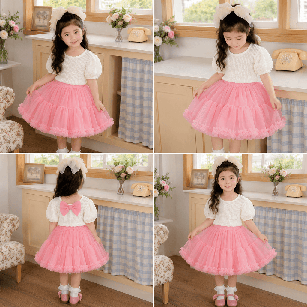 Moonpie Pluff Dress - Pink