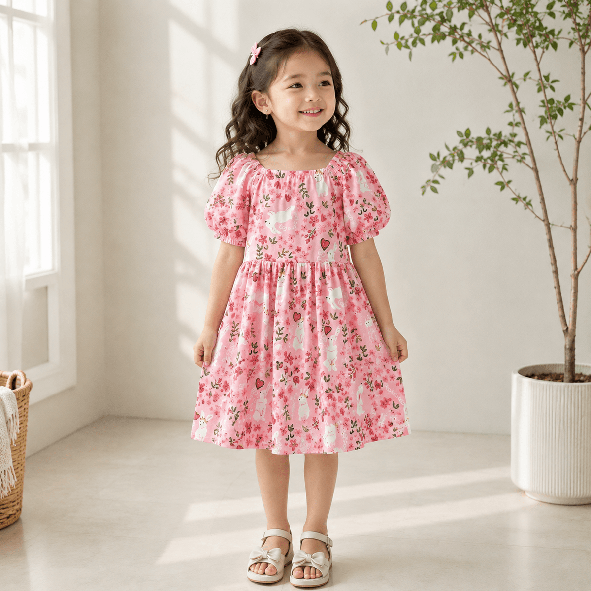 Sunbloom Summer Dress - Bunny