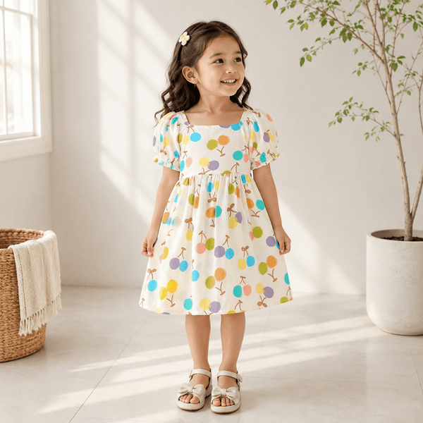 Sunbloom Summer Dress - Cherry