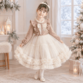 Moonpie Winter Party Dress – Princess Dress Apricot