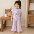 Happy Hopper Flare Pant and Top Set - Purple