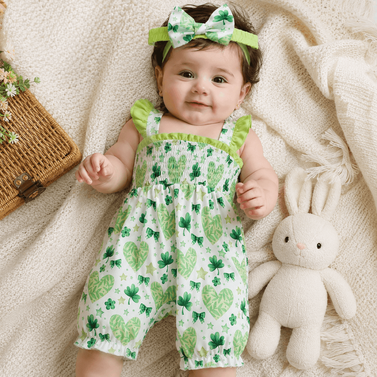 Spring Petal Princess – Grass Green