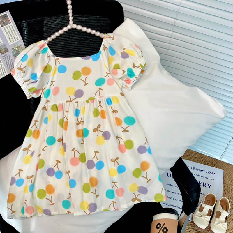 Sunbloom Summer Dress - Cherry