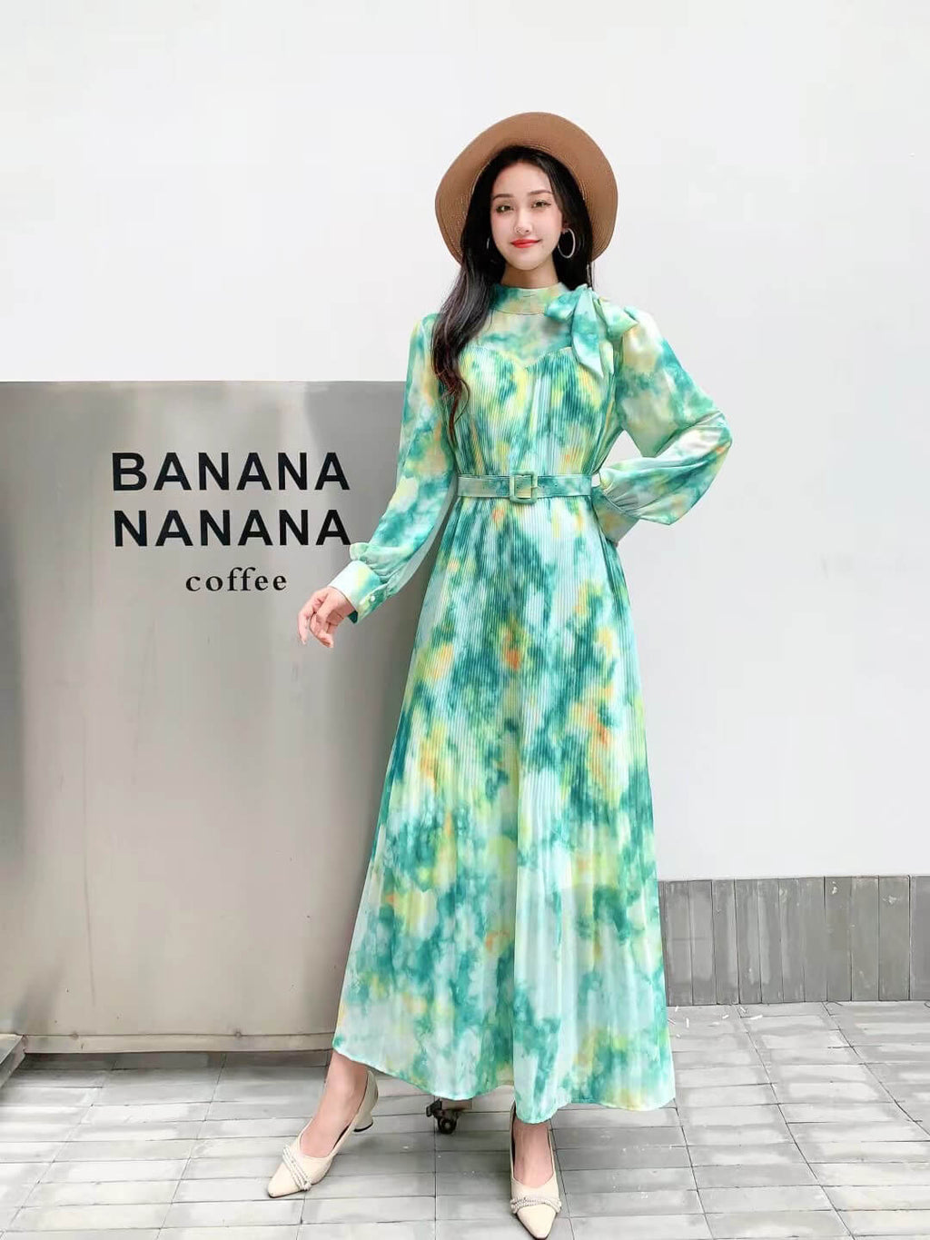 Evelyn series modest Gown