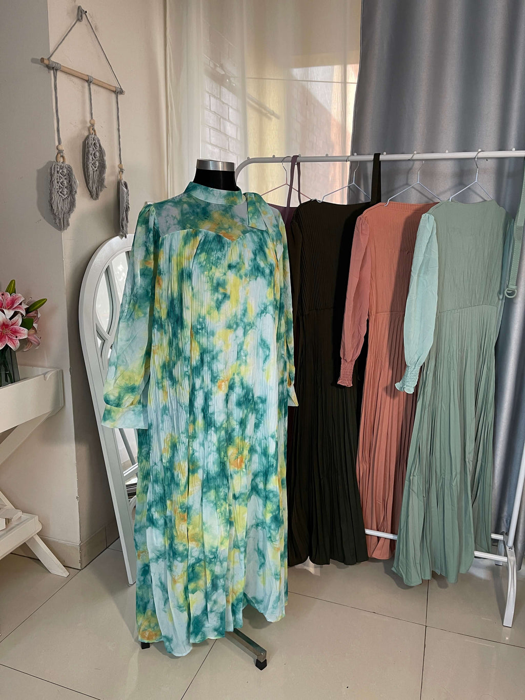 Evelyn series modest Gown