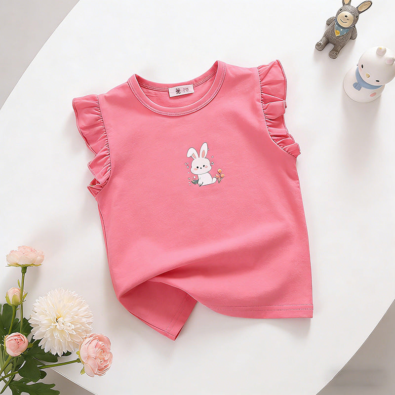 Happy Hopper Skirt and Top Set - Pink Peach
