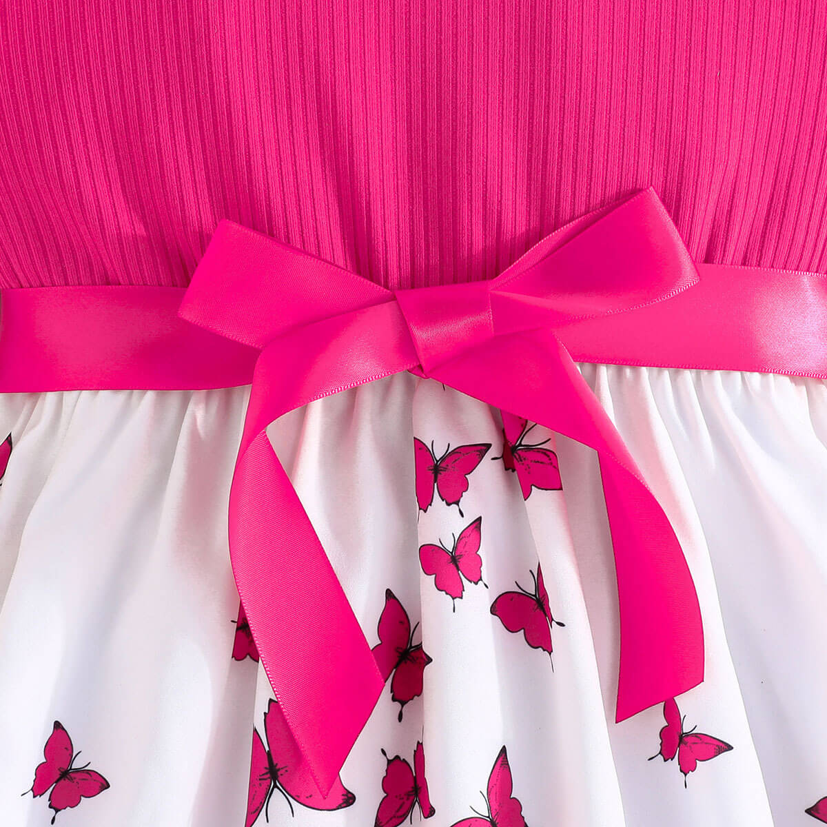 Moonpie Butterfly Summer Dress - Pink