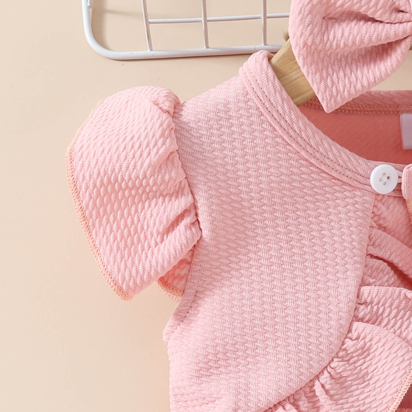 Sweet Peony Dress - Peach