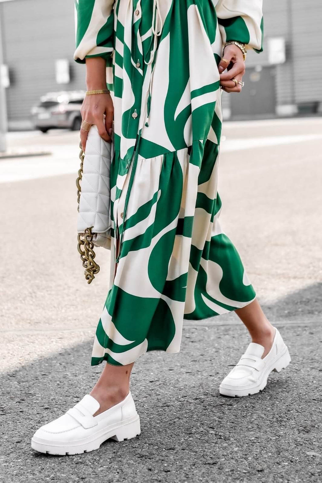 Naury Midi Shirt Dress