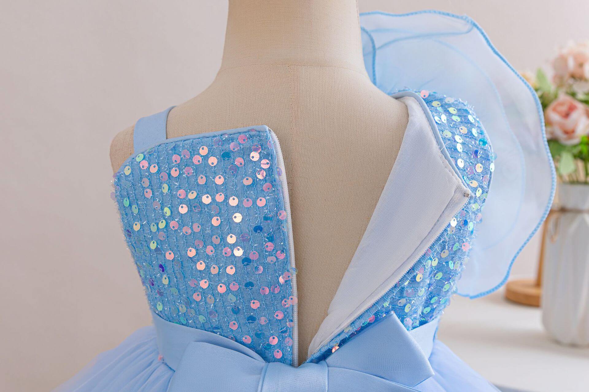 MoonPie Princess Party Dress – Sky Blue