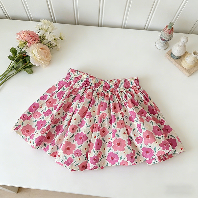 Happy Hopper Skirt and Top Set - Pink Peach