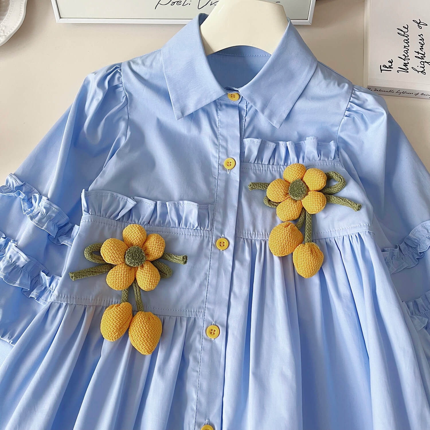 Moonpie Pure Grace Blue Shirt – Sunflower