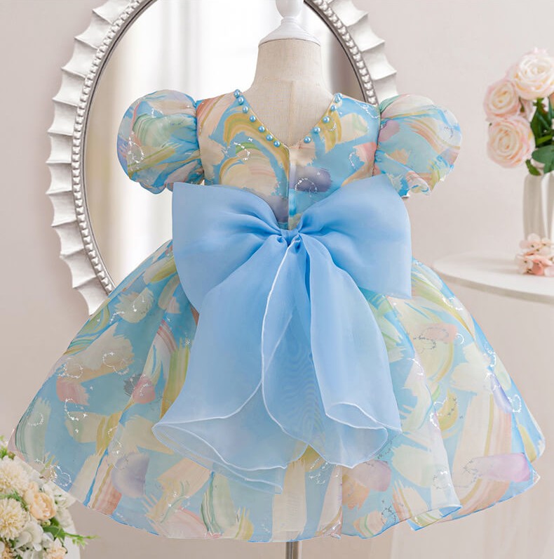 Moonpie Princess Party Dress – Blue