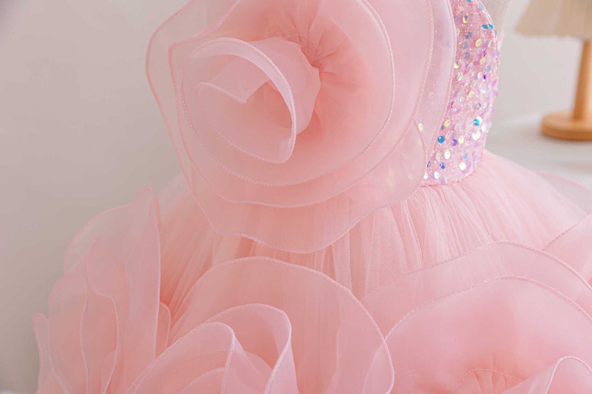 MoonPie Princess Party Dress – Baby Pink