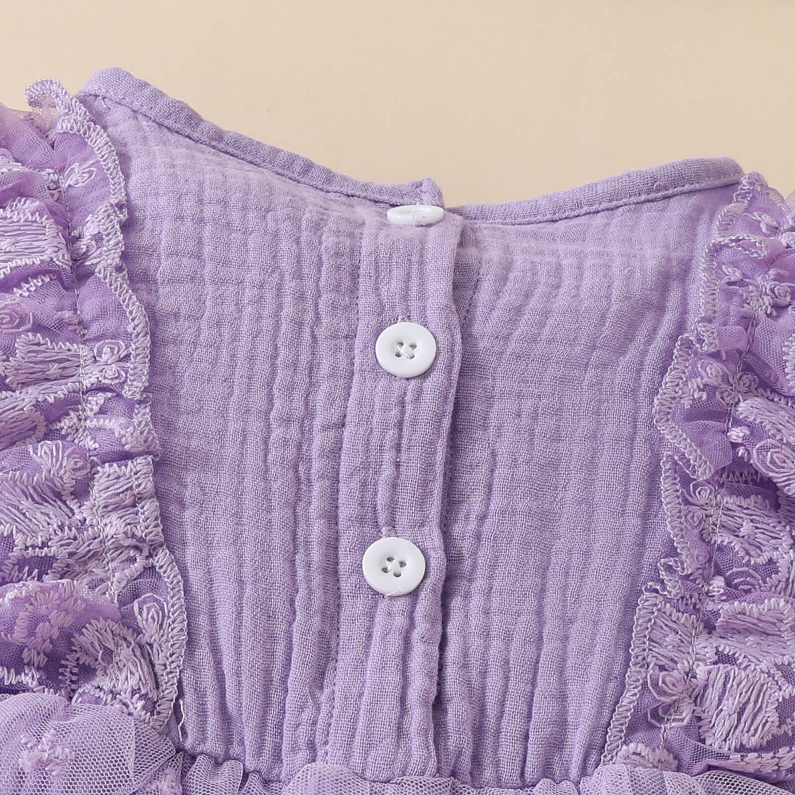 Moonpie Flower Frock - Lilac