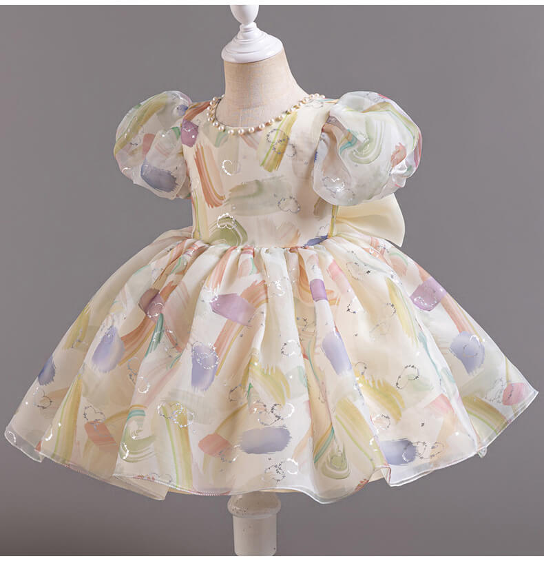 Moonpie Princess Party Dress – Cream