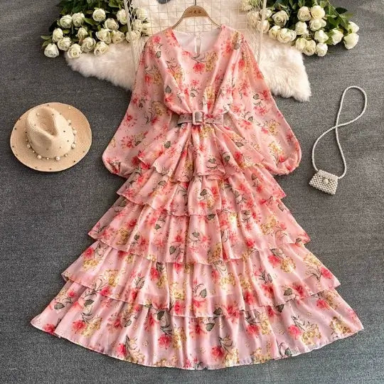 Daffodil Series Premium Flare Gown