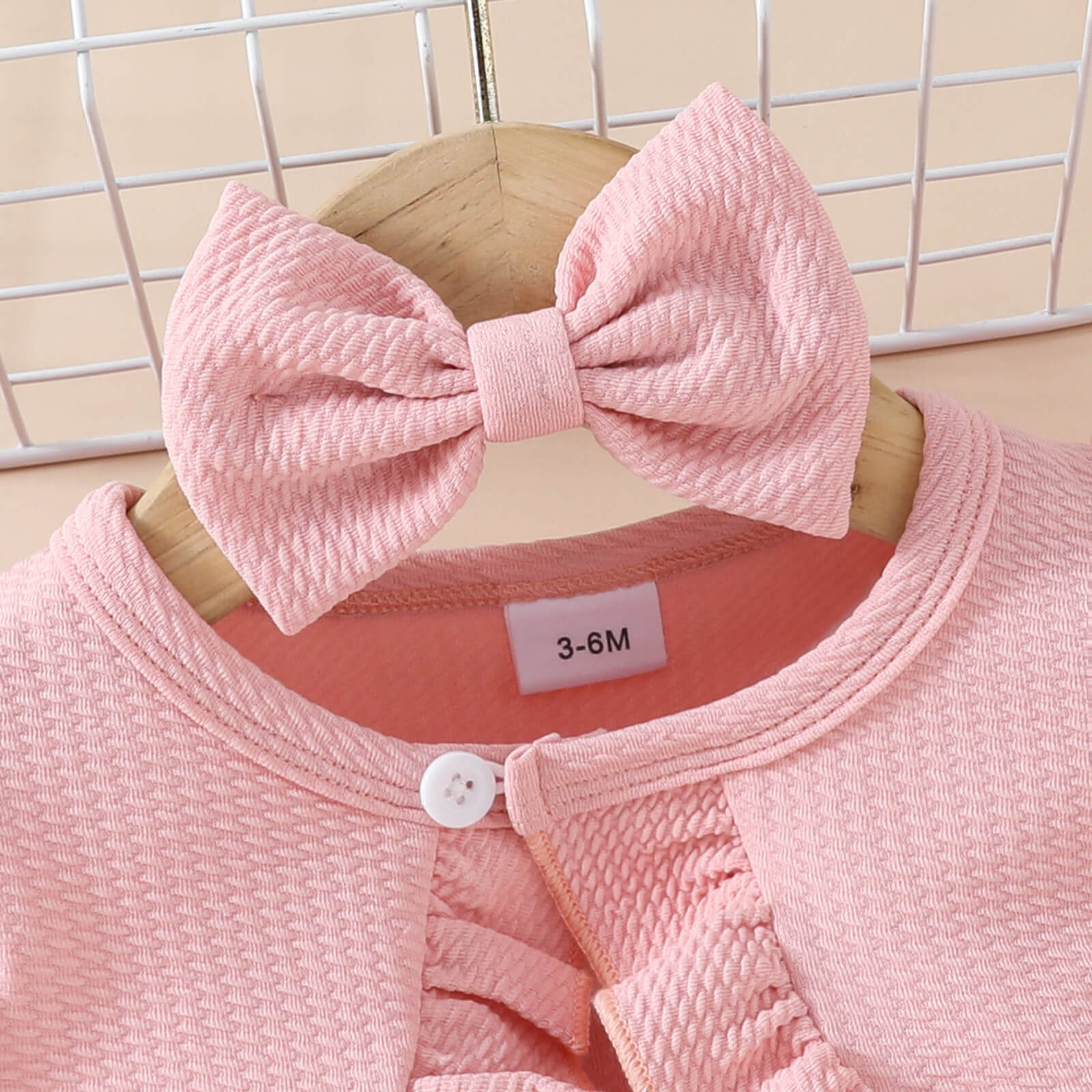 Sweet Peony Dress - Peach
