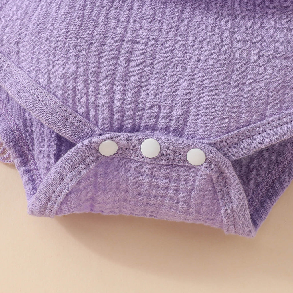 Moonpie Flower Frock - Lilac