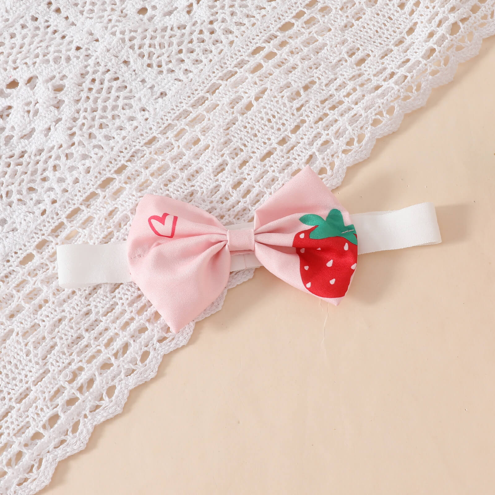 Moonpie Pinky Romper frock - Strawberry
