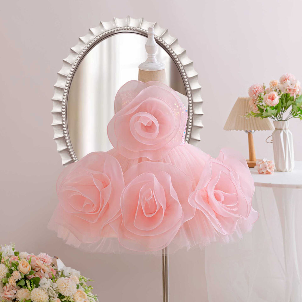 MoonPie Princess Party Dress – Baby Pink