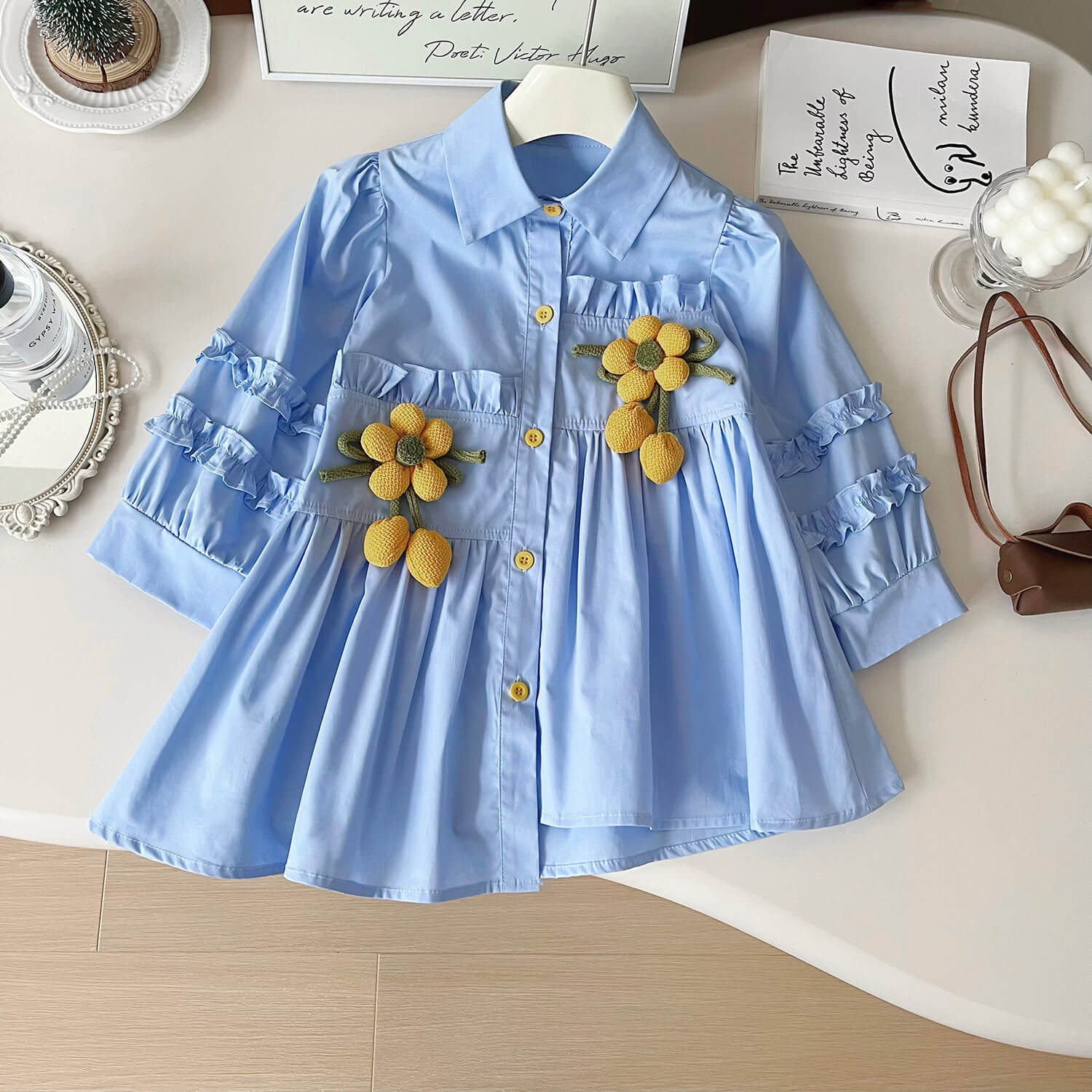 Moonpie Pure Grace Blue Shirt – Sunflower