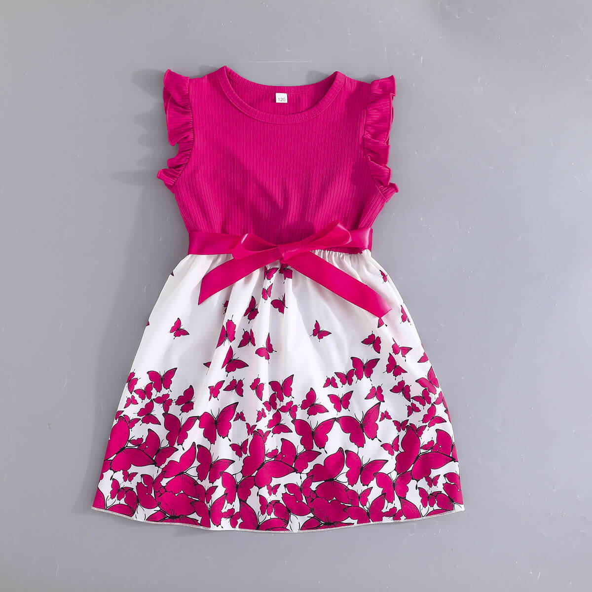 Moonpie Butterfly Summer Dress - Pink