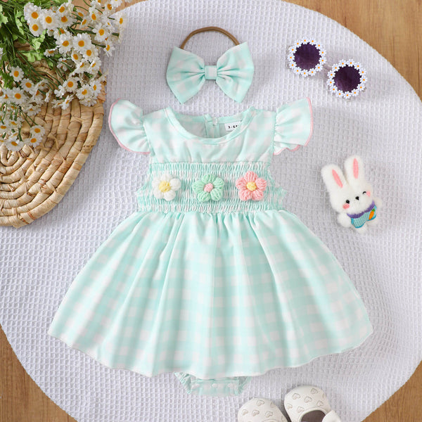 Spring Petal Princess - Sugar Mint Dress