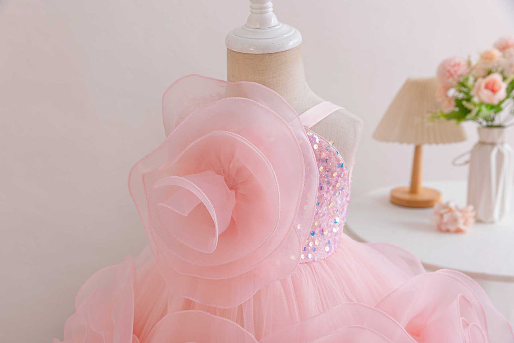 MoonPie Princess Party Dress – Baby Pink