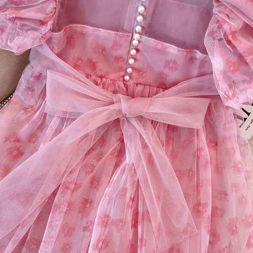 Blush Pink Semi Party Dress