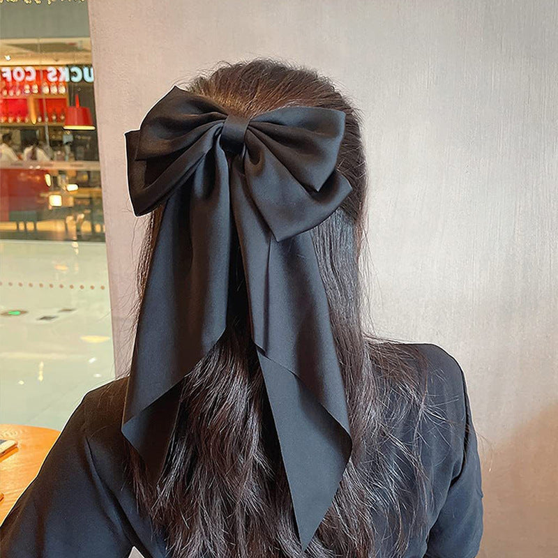 Butterfly Hair Bow - Black