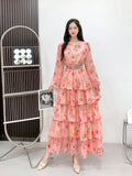 Daffodil Series Premium Flare Gown
