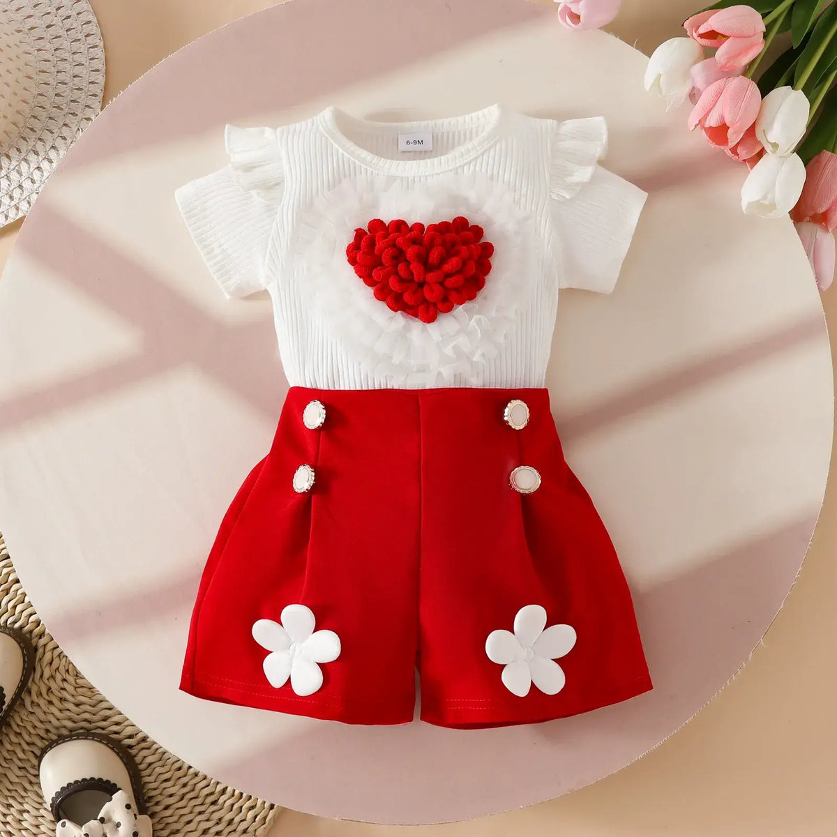 Moonpie Daisy Love - Red