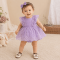 Moonpie Flower Frock - Lilac