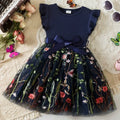 Maple Series Semi Party Dress - Navy Blue
